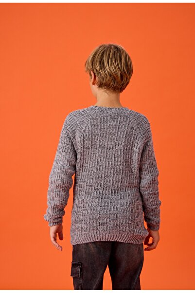 Nisrakids Çocuk Triko Kazak - Bisiklet Yaka, Uzun Kollu Ve Rahat Kesim