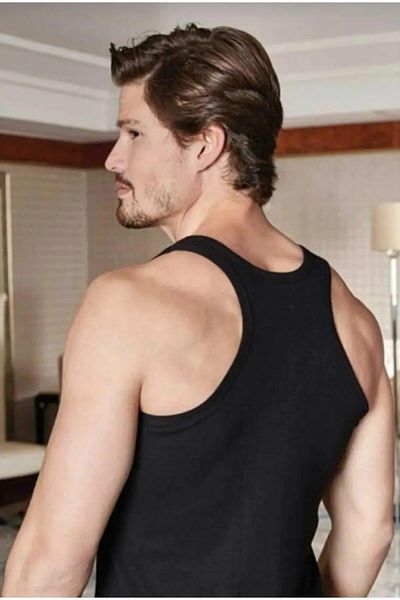 Berrak 1016 Men's Ribbed Sports Athlete 10 Pieces