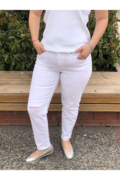 BAKTAGÖR White Jeans (Does Not Show)