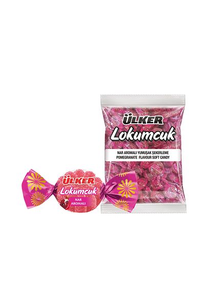 Ülker Ulker Lokumcu Candy with Pomegranate Flavor 1 kg