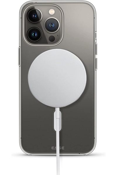 Esse حافظة AIRE الشفافة | تقنية Microdot المضادة للاصفرار متوافقة مع Magsafe iPhone 14 Pro Max
