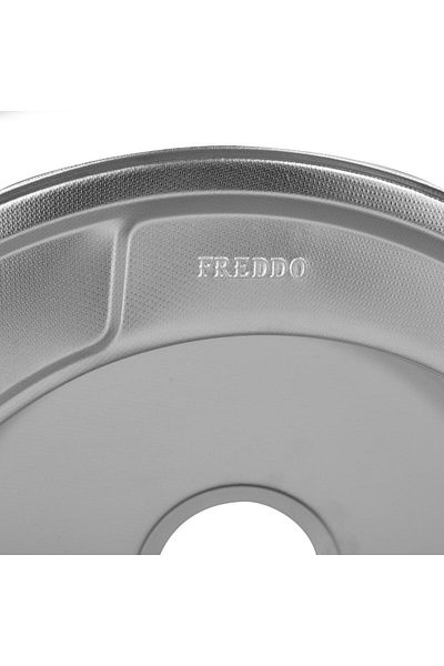 Freddo Chiuveta Inox Sn7000/q32, Pentru Blat Q32, Rotunda, Anticalcar, Diametru 49 Cm, Adancime 17 Cm