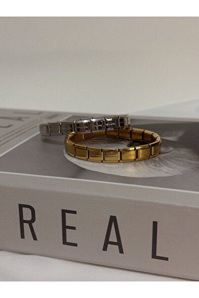 DURUATELİER İtalyan Charm Çelik Bileklik