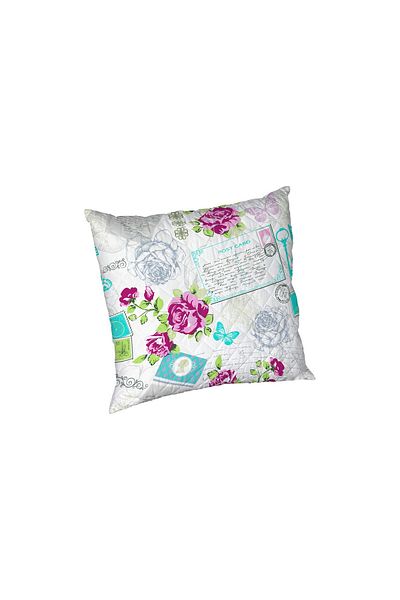 ALCAM Rose pillow, Alcam quilted microfiber, 70x70 cm