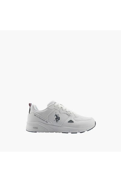 U.S. Polo Assn. U.S. Polo Assn Logo Detail Lace-Up Sneakers