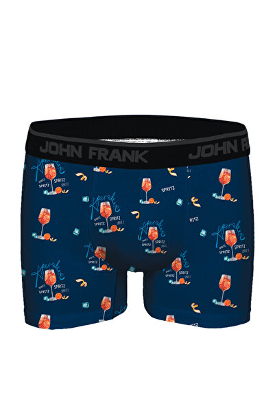 John Frank DİJİTAL BASKILI MODAL BOXER ÇOK RENKLİ