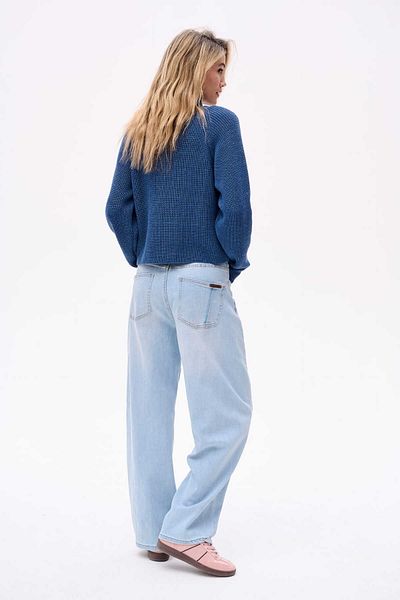 Blue Shadow Cardigan Mixi Jeans pentru femei