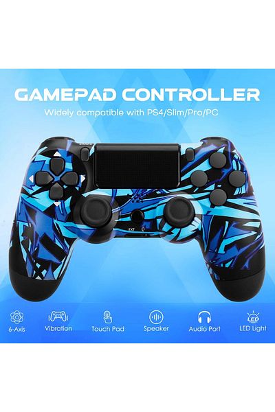 Primo Plus Double Motor Vibration Wireless Controller For P4