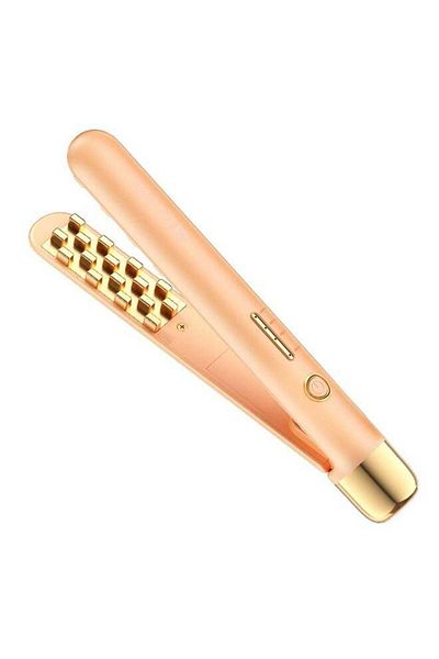 COOYA Ceramic Hair Crimper, Fluffy Corrugated Hair Curling Iron, Flat Iron Corn Perm Splint, Perm Styler