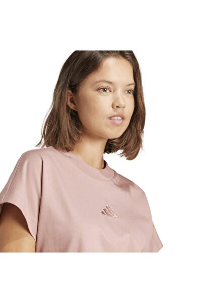 adidas All Szn Women's Pink Round Neck T-Shirt