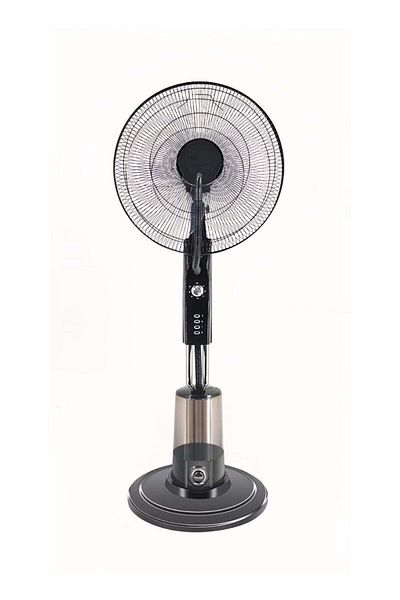 Cady One Electric water mist fan, 4 liter water tank, 70 watt power, 60 minute timer, 3 speed settings