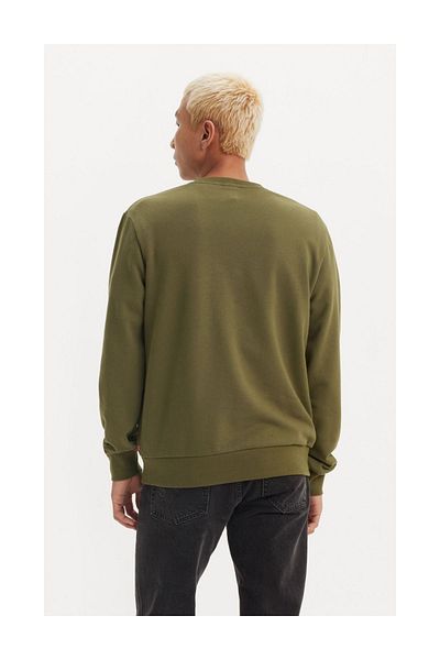 Levi's Standard Grapgic Crew Ssnl Core Batwing Green Sweatshirts 38423-0104