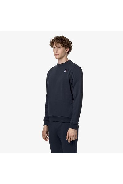 K-Way Dark blue unisex sweatshirt Le Vrai Auguste K-Way