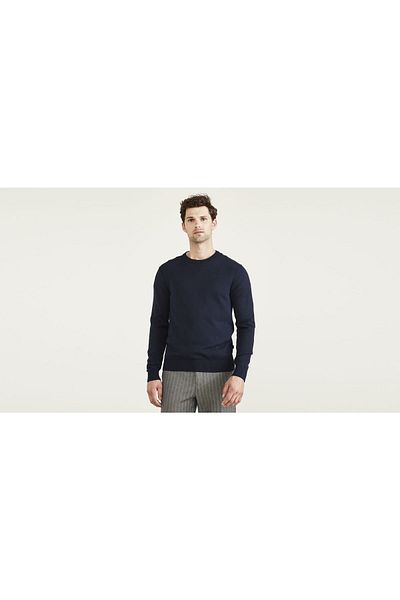 Dockers Ανδρικό πουλόβερ Crew Neck Regular Fit Blue A3711-0001