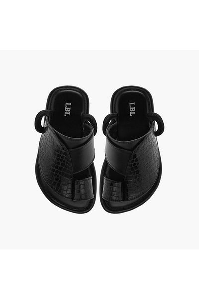 LBL by Shoexpress Textured Slip-On Arabic Sandals