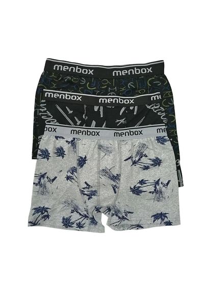 DoDe Flora Men's Lycra Boxers 6-Piece Patterned Mixed Colors (Menbox 1052)