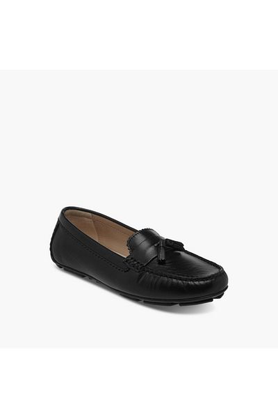 Paprika Tassel Detail Slip-On Loafers