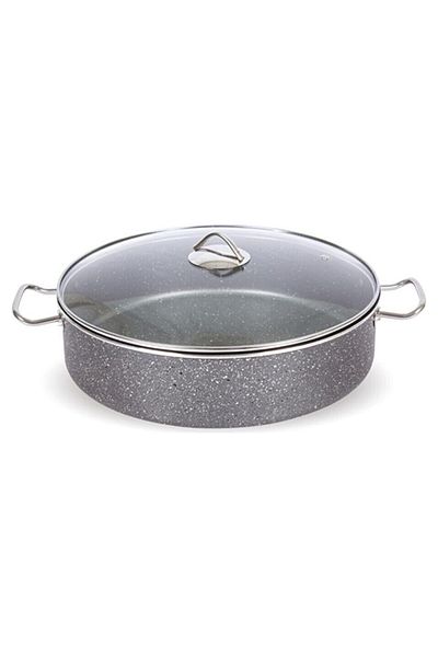 OMS Gastro Mega 34 cm Granite Karnıyarık Pot 3312-Gray