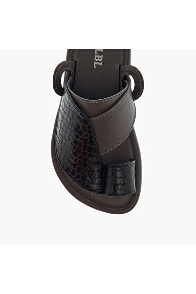 LBL by Shoexpress Textured Slip-On Arabic Sandals