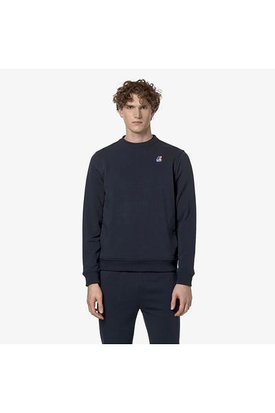 K-Way Dark blue unisex sweatshirt Le Vrai Auguste K-Way