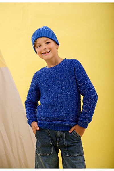 Nisrakids Çocuk Triko Kazak - Bisiklet Yaka, Uzun Kollu Ve Rahat Kesim