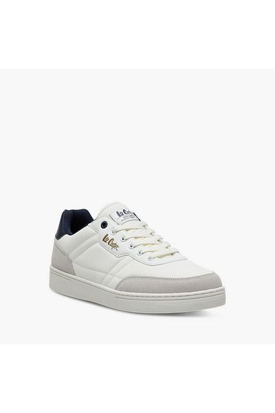 Lee Cooper Men's Logo Print Lace-Up Sneakers