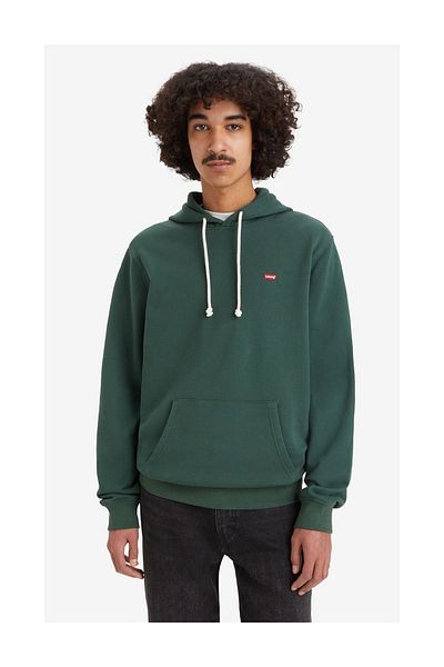 Levi's Ανδρικά φούτερ με κουκούλα Python Green - A4916-0004