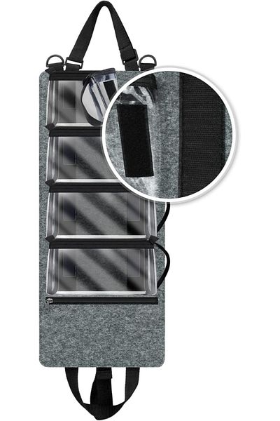 Annmore Foldable Hanging Toy Organizer, Textile/Plastic, 23 X 52 Cm