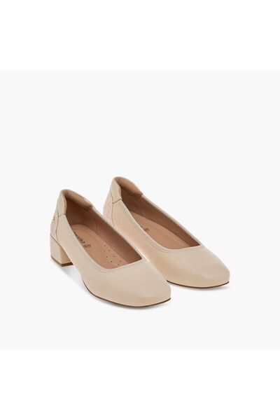 Paprika حذاء سهل الارتداء بكعب سميك