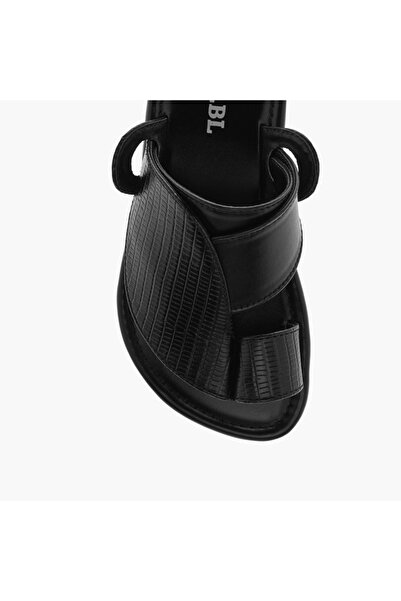 LBL by Shoexpress Textured Slip-On Arabic Sandals