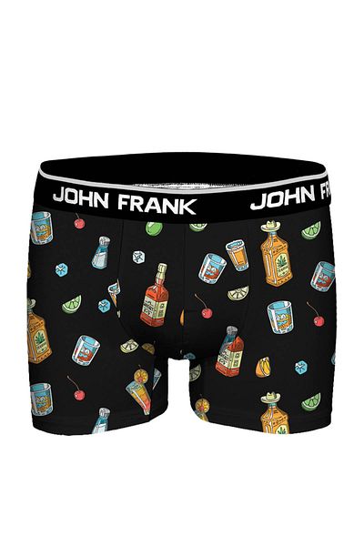 John Frank ΨΗΦΙΑΚΗ ΕΚΤΥΠΩΜΕΝΗ MODAL BOXER ΠΟΛΥΧΡΩΜΙΚΗ