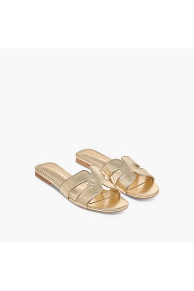 Celeste Women's Solid Slip-On Flat Sandals - J06007-001