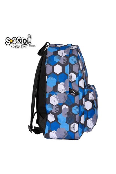 S COOL Ghiozdan clasic Blue 30x16x43 cm