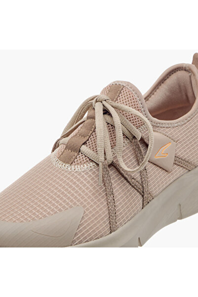 Dash Textured Lace-Up Sports Shoes