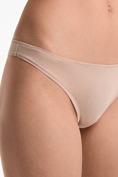 Oysho 5 adet pamuk karışımlı Brezilya modeli külot