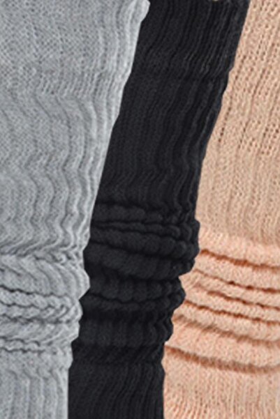 DoDe Flora Women's Leggings Socks 3-Piece Combination