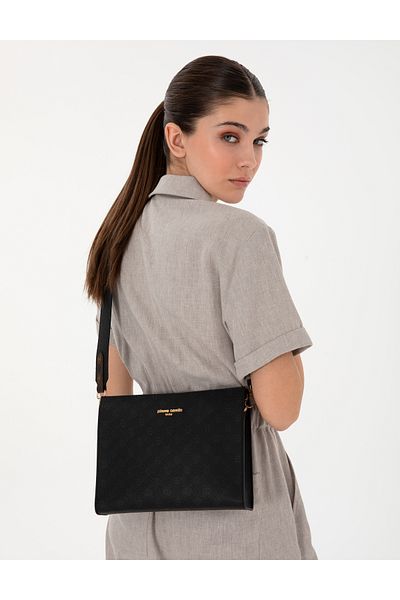 Pierre Cardin Black Crossbody Bag 50306920 -Vr046