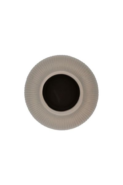 BM GİFT DESİGN Vază decorativă ceramică bej 14x14x17cm