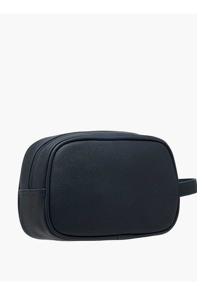 LBL by Shoexpress Textured Pouch with Handle and Zip Closure