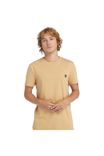 Timberland Ανδρικό T-shirt με κοντό μανίκι κίτρινο Tb0a2bpreh31