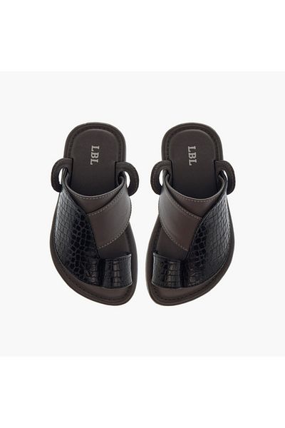 LBL by Shoexpress صندل عربي منسوج سهل الارتداء