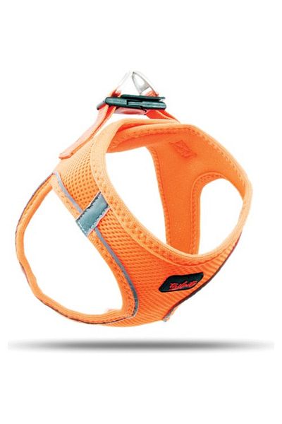 Tailpetz Neon Orange S Size Air-Meshharness Dog Harness