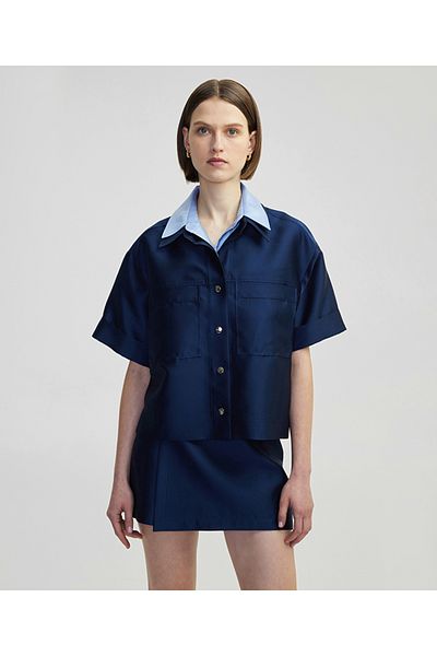 İpekyol Double piece look shirt jacket