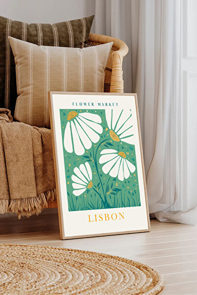 Dekorsiahome Tablou decorativ dintr-o singură bucată cu ramă din lemn TK0009