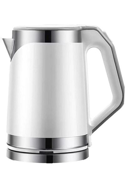 COOYA Electric Kettle, 2L Double layer Anti-scald, 360-Degree Cord, Auto Shut-Off, Boil-Dry Protection
