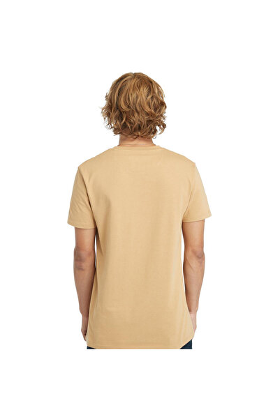 Timberland Ανδρικό T-shirt με κοντό μανίκι κίτρινο Tb0a2bpreh31