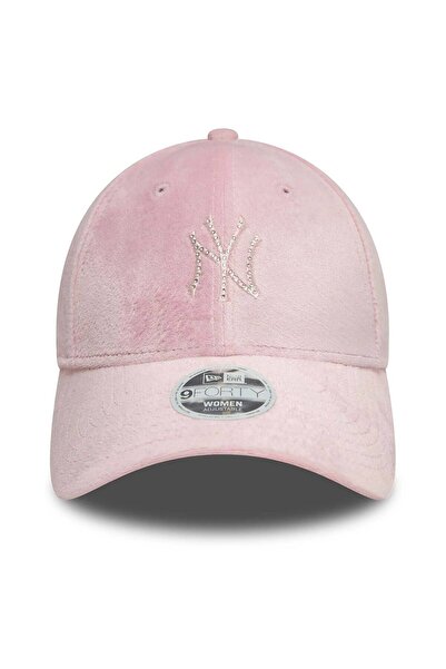 NEW ERA Diamante Velour 9Forty Neyyan Kadın Pembe Şapka (60595353)