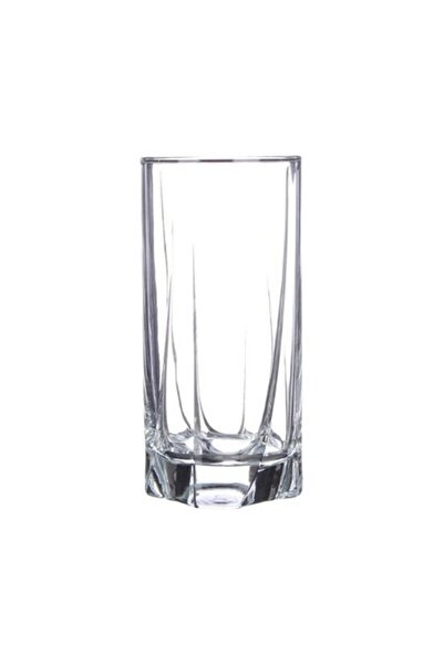 Paşabahçe Pasabahce Luna 6-Piece Clear Glass Water Glasses Set 375ml
