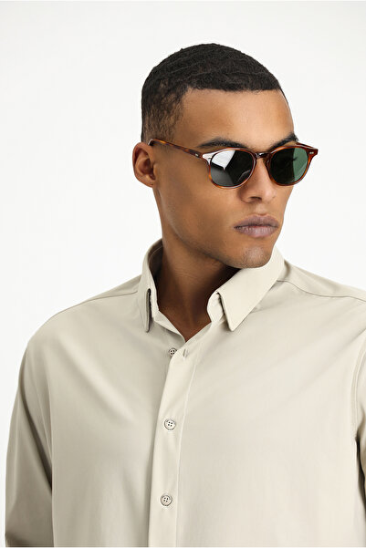 Kiğılı Techno-Line Uzun Kol Regular Fit Likralı Gömlek