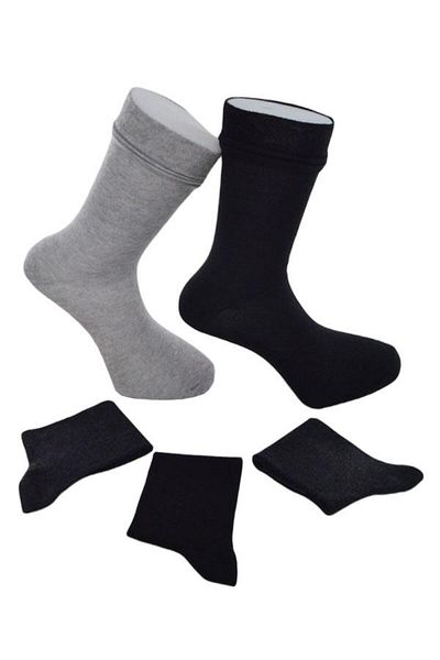 DoDe Flora Flora Ανδρικές κάλτσες Club Cotton 5 τεμαχίων Long Conch Lycra Socket